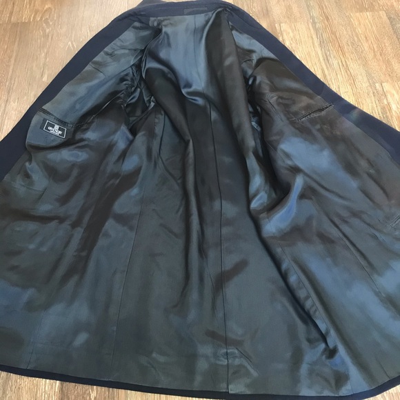 Authentic Givenchy blue wool blazer - Picture 5 of 8